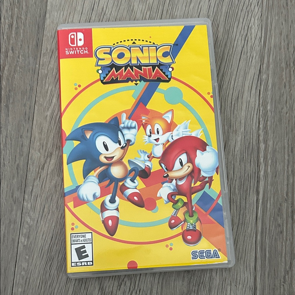 Sonic Mania for Nintendo Switch - Yellow Cover